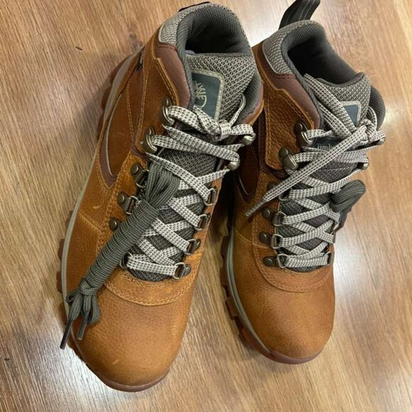 TIMBERLAND MEN\'S MT. MADDSEN MID LACE WATERPROOF BOOT HK LIGHT BROWN 1A1J1N-230 main image 8